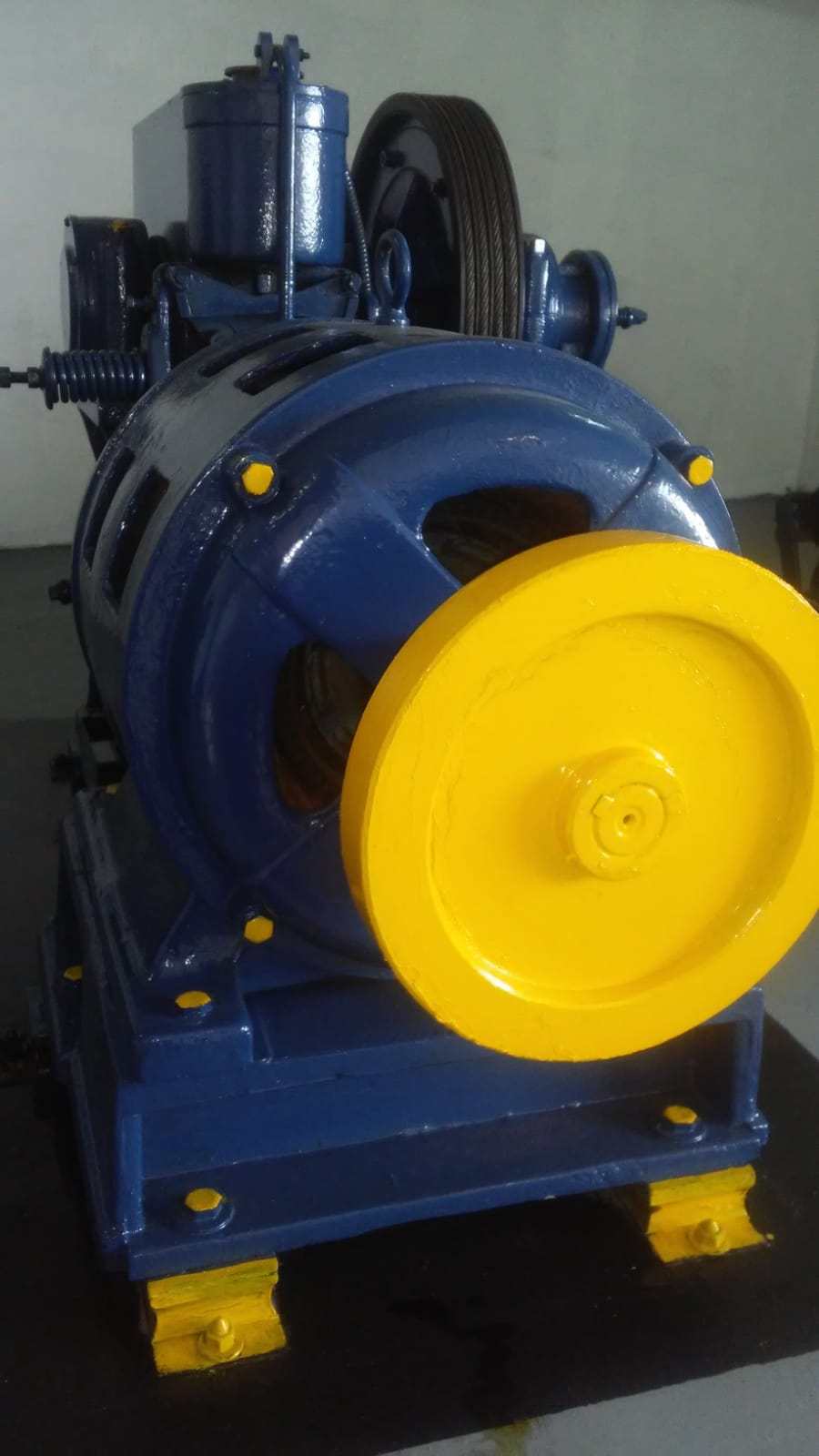 Depois - Revitalização do Motor do Elevador