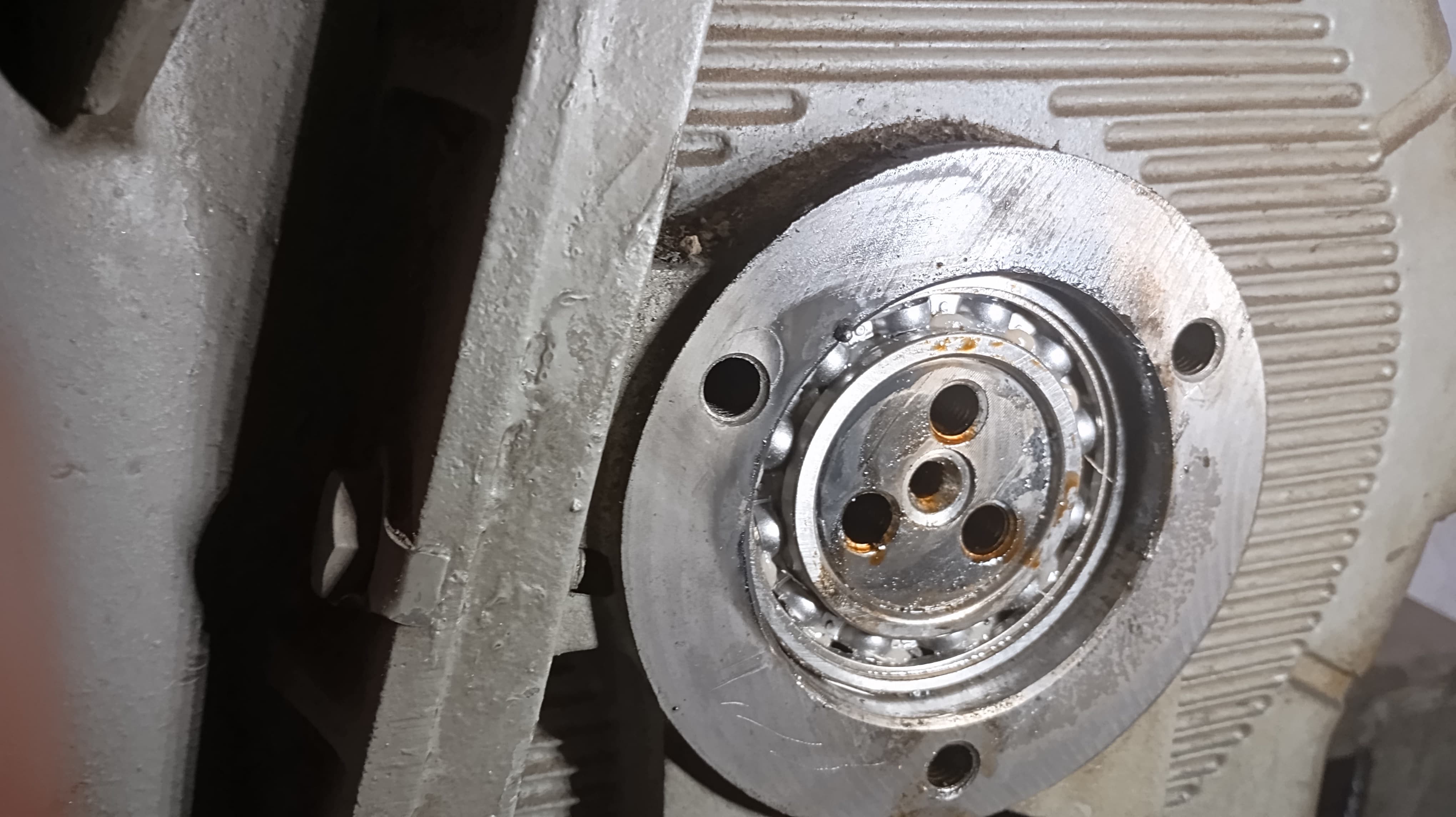 Depois - Troca de Rolamento de Peso